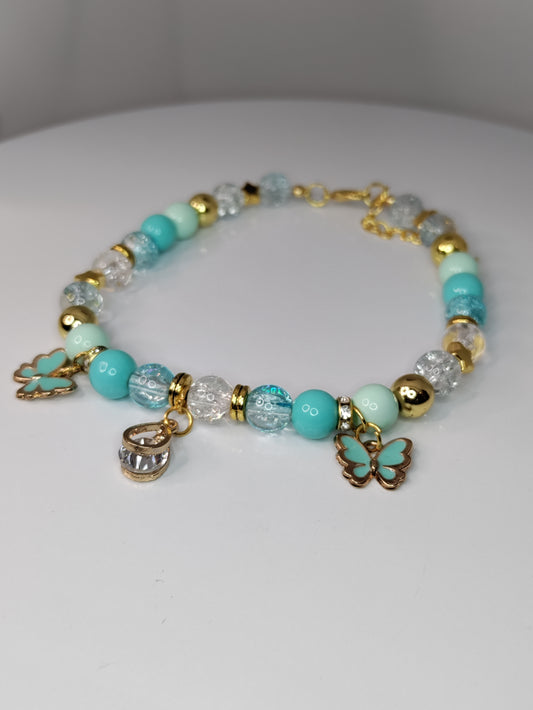 Jamaican Water Butterfly Anklet